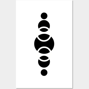 Minimalist geometric art Posters and Art